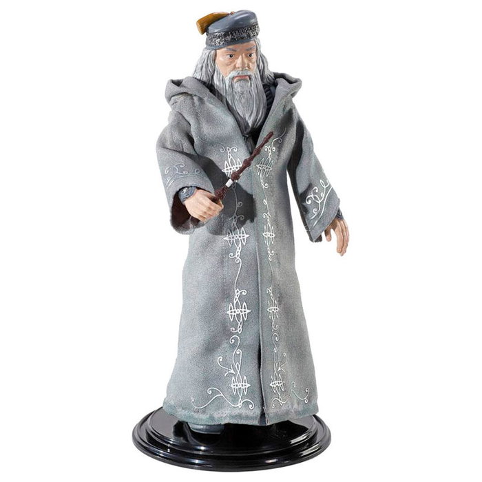 Noble Collection Figura Maleable Bendyfigs Dumbledore avec baguette Harry Potter 19cm Noble Collection Figura Maleable Bendyfigs Dumbledore avec baguette Harry Potter 19cm