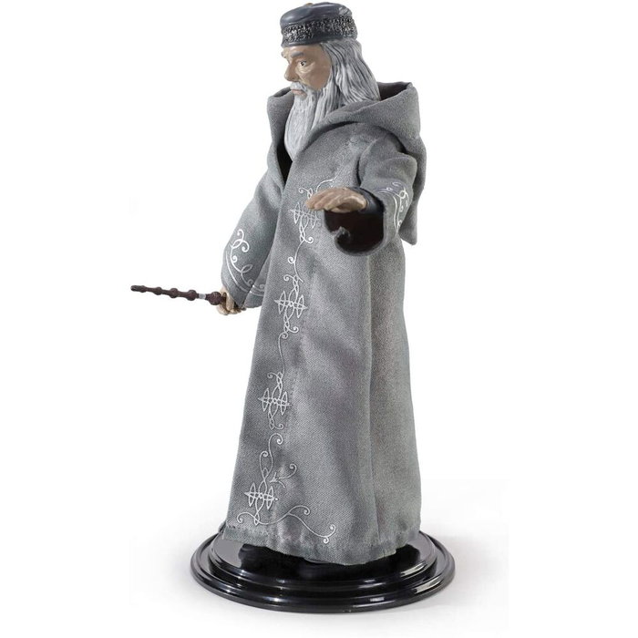 Noble Collection Figura Maleable Bendyfigs Dumbledore avec baguette Harry Potter 19cm Noble Collection Figura Maleable Bendyfigs Dumbledore avec baguette Harry Potter 19cm