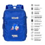 Karactermania Sac à dos Multi-usage Sonic Cabine Bleu