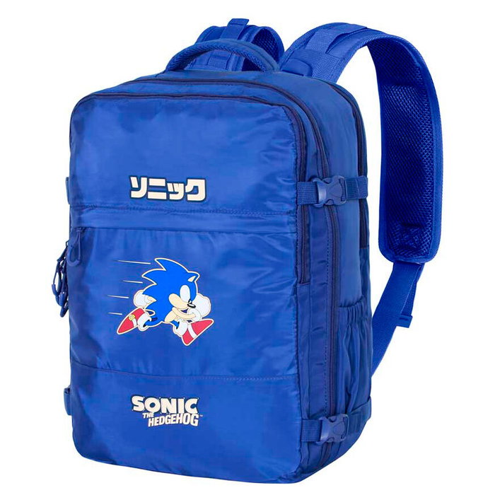 Karactermania Sac à dos Multi-usage Sonic Cabine Bleu