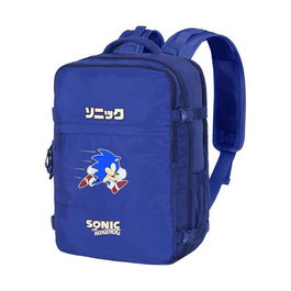 Karactermania Sac à dos Mercury Sonic Action 33 x 23 x 47 cm, grande capacité, compartiment pour ordinateur portable 17 pouces, imperméable