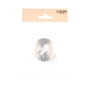Edm 707 Bocallave pera Aluminium ø 50 mm Niquel satiné - garniture serrure