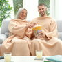 InnovaGoods Couverture à Manche Double Doublanket Beige
