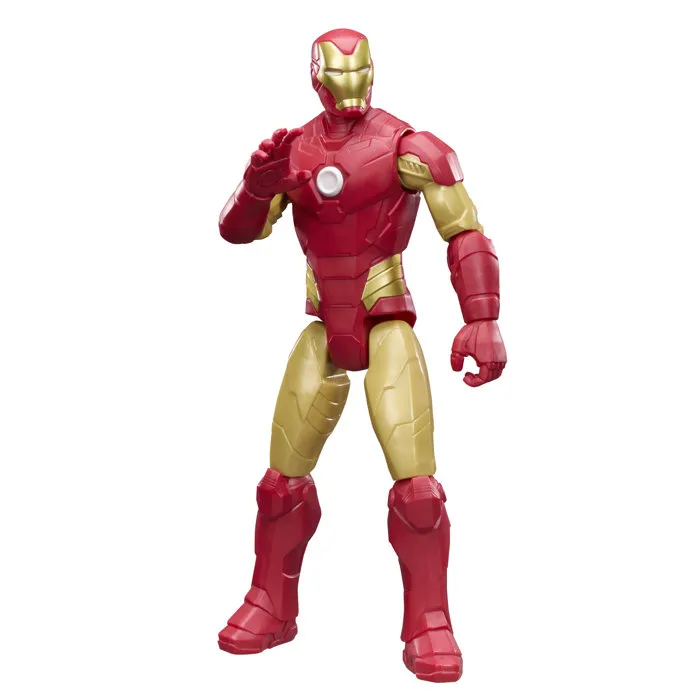 Hasbro Figurine Marvel Avengers Iron Man Titan Series 30 cm, 11 points d'articulation, Jouet Super-héros Enfant Dès 4 ans