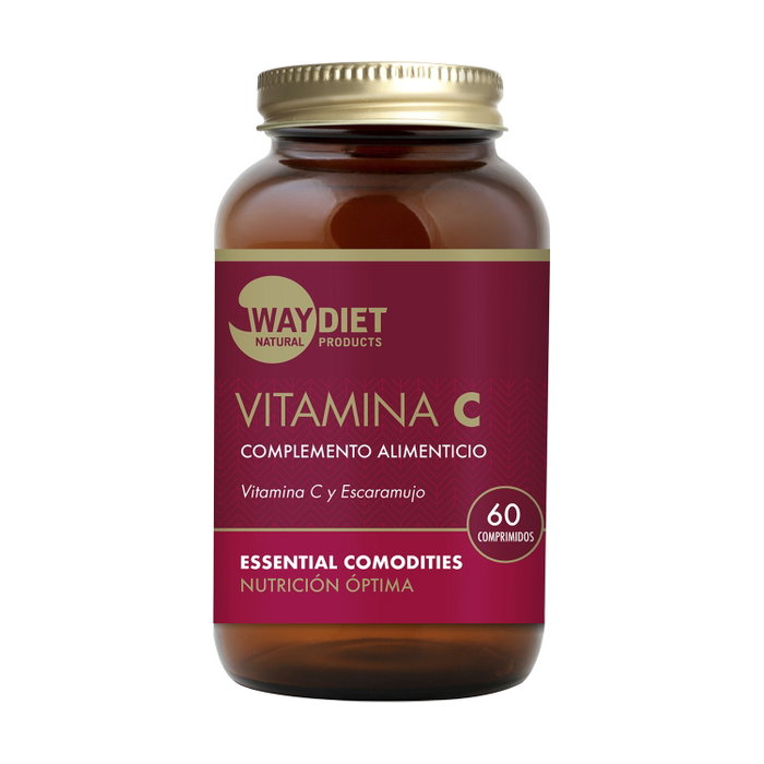 Waydiet Vitamina C 60 comprimés de 1500mg Waydiet Vitamina C 60 comprimés de 1500mg