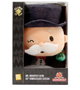 Bizak Peluche Mr. Monopoly 18 cm - Licencié Officiel Haute Qualité