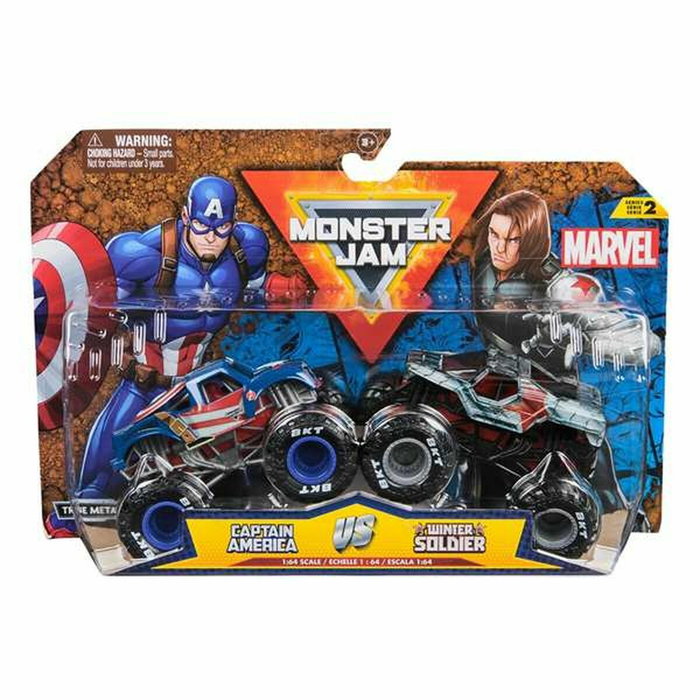 Spin Master 2 Véhicules 1:64 Marvel Monster Jam