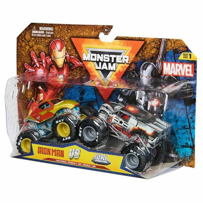 Spin Master 2 Véhicules 1:64 Marvel Monster Jam