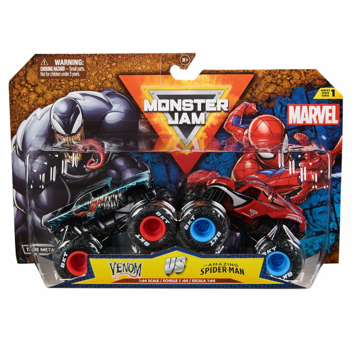 Spin Master 2 Véhicules 1:64 Marvel Monster Jam