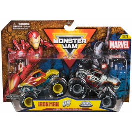 Spin Master 2 Véhicules 1:64 Marvel Monster Jam