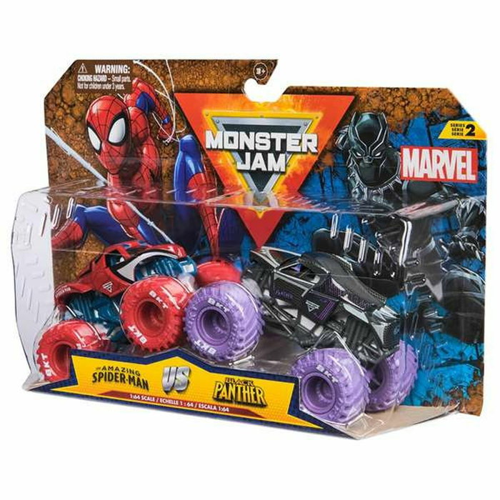 Spin Master 2 Véhicules 1:64 Marvel Monster Jam