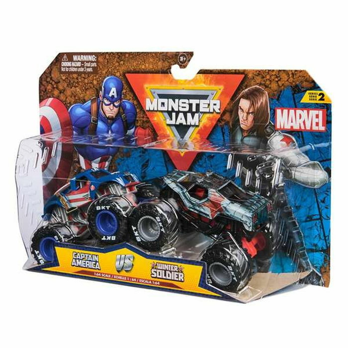 Spin Master 2 Véhicules 1:64 Marvel Monster Jam