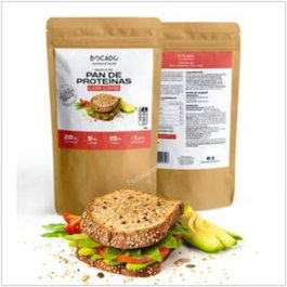 BOCADO Mezcla Pan de Proteínas Low Carb High Protein 1kg