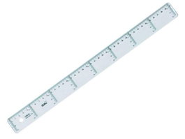 Safta Règle de 40 cm en Cristal