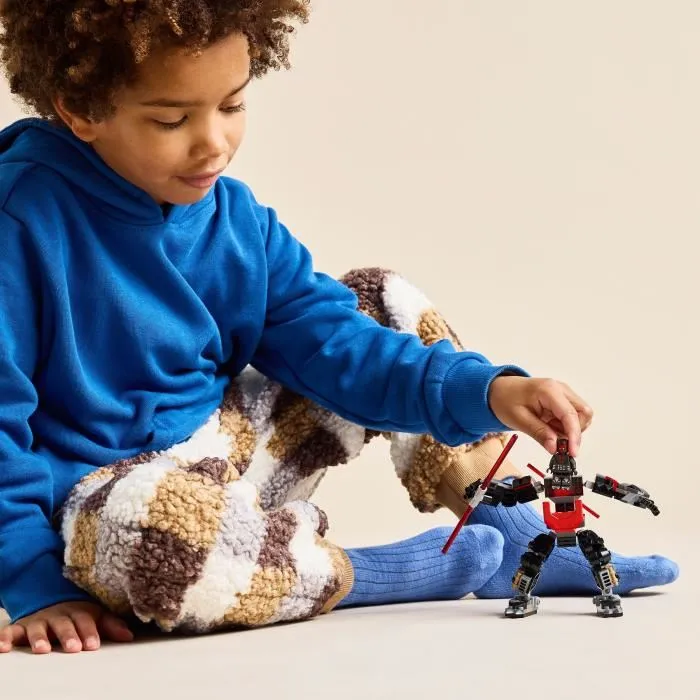 Lego - 75411 - Lego Star Wars Le Robot Dark Maul - Jeu de Construction avec Minifigurine et Sabre Laser - 143 Pièces - Pour Enfants dès 6 Ans