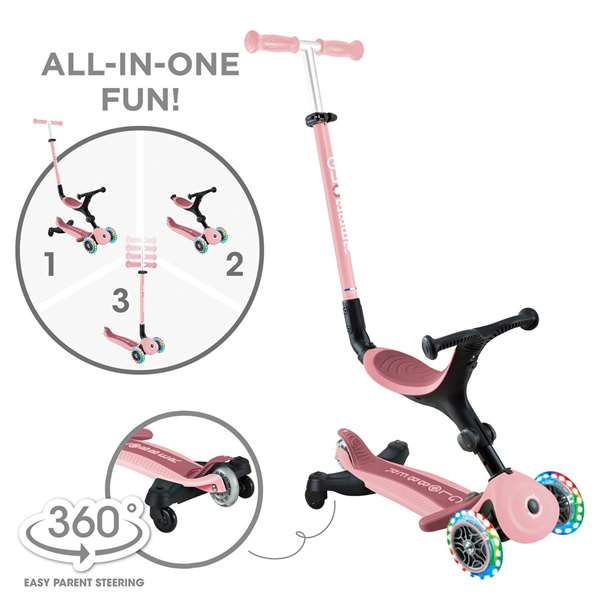 Hape Go Up Active Luces 360 Rosa