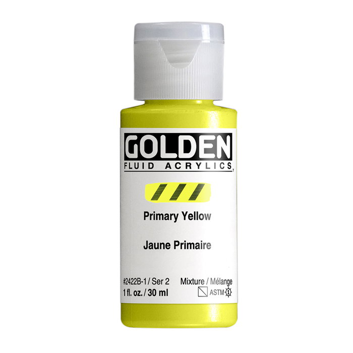 Golden Fluid Colores Jaune Primaire 30 ml Golden Fluid Colores Jaune Primaire 30 ml