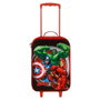 Karactermania Maleta Trolley Soft 3D Los Vengadores Almighty - Valise à main souple pour enfant, Avengers, 52 x 33 x 17 cm, polyester et EVA