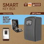 Coffre-fort pour Clés Muvit SMKB2-BT Noir