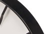 GIFTDECOR Horloge murale à chiffres en relief noir et blanc 40cm