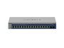 Netgear - Commutateur Ethernet Intelligent 16 Ports 10G/Multi-Gigabit avec 2 Ports SFP+ 10G, Gestion via Cloud Insight incluse