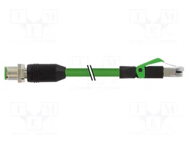 MURRELEKTRONIK Câble pour capteurs M12 mâle droit vers RJ45, 3m