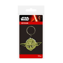 Pyramid Porte-clés Star Wars Yoda en Caoutchouc, Environ 6cm - Accessoire Officiel
