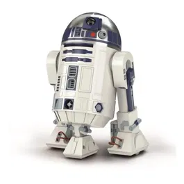 Clementoni - Robot programmable R2-D2 Star Wars - Kit de construction STEM avec moteur, LED, haut-parleur et application de codage - Pour enfants