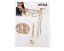 Set Accessoire Hip Hop avec Collar, Lunettes et Foulard - Ensemble de Bijoux et Accessoires pour Fête Déguisée et Carnaval Style Urbain