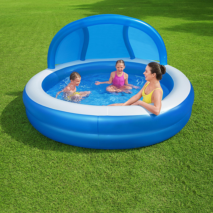 Bestway 54337 Piscine Gonflable Enfant avec Parasol 241x241x140 cm +6 Ans Bestway 54337 Piscine Gonflable Enfant avec Parasol 241x241x140 cm +6 Ans