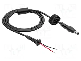 AKYGA Câble d'alimentation DC 5,5/3,0 mm, 1,2m, noir