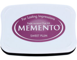 Tsukineko MEMENTO Almohadilla de tinta ciruela dulce 95x65mm