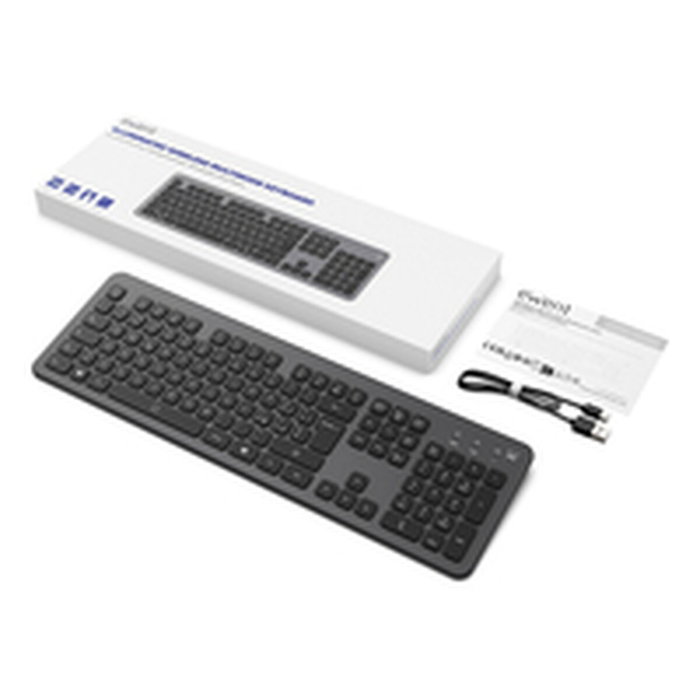 Ewent EW3296 Clavier sans fil rétroéclairé Espagnol Ewent EW3296 Clavier sans fil rétroéclairé Espagnol