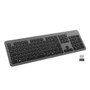 Ewent EW3296 Clavier sans fil 2.4GHz + Bluetooth rétroéclairé blanc disposition ES