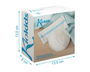 KioKids Disques d'Allaitement 30 Pièces, Blanc, 130 mm, Ultra-fins et Absorbents avec Revers Imperméable, Lot de 30 Protections Individuelles