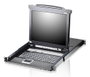 Aten CL5708 - Commutateur KVM LCD 8 ports PS/2/USB avec écran 17 pouces et console intégrée - Switch pour 256 ordinateurs