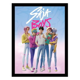 PYRAMID Cuadro Saja Boys KPop Demon Hunters