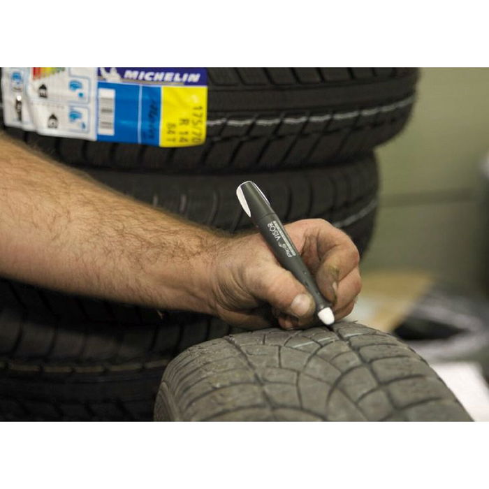 Marqueur Pica 990/52 Permanent Blanc industriel