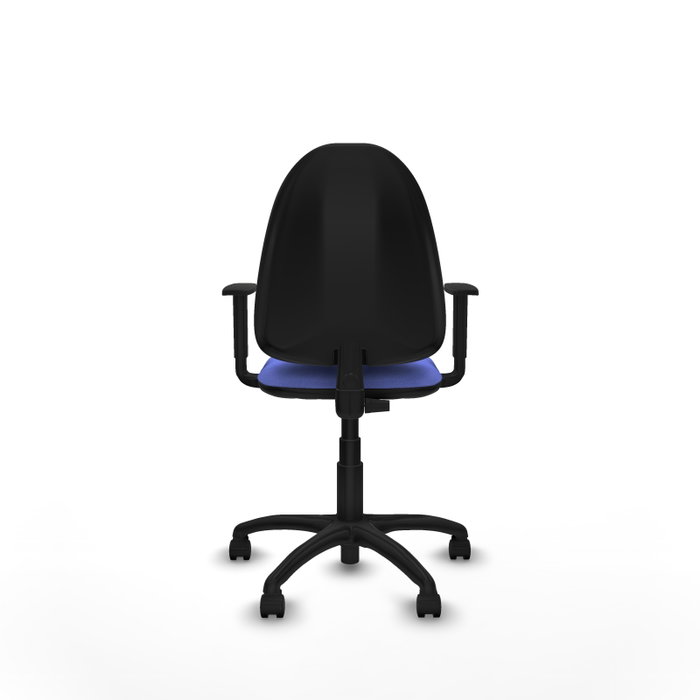 PIQUERAS Y CRESPO Chaise de bureau Aýna bleu clair avec accoudoirs 1D