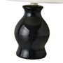 BigBuy Home Lampe de bureau Blanc Noir