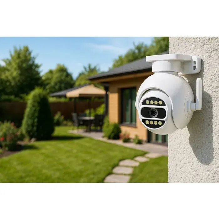 Link2Home Kit 2 caméras motorisées HD 3MP avec écran tactile 10,1'', vision nocturne, IP66, interphone et disque dur Link2Home Kit 2 caméras motorisées HD 3MP avec écran tactile 10,1'', vision nocturne, IP66, interphone et disque dur