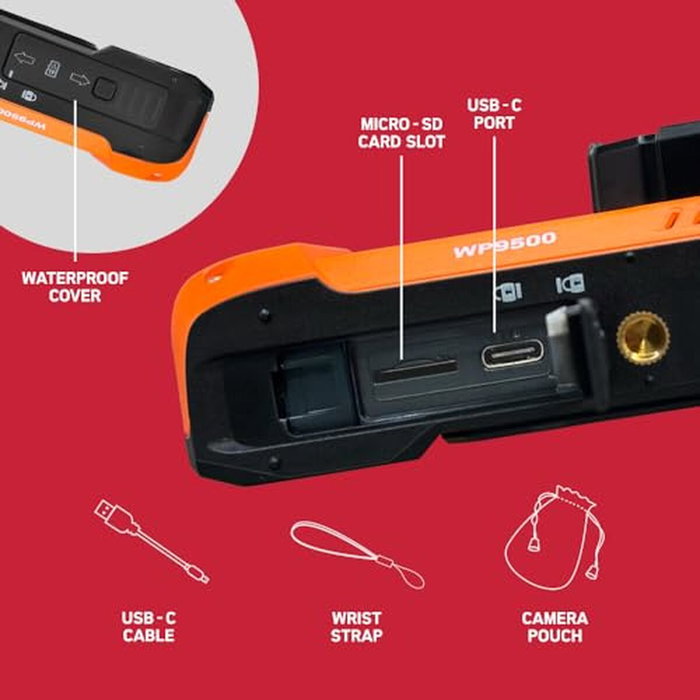 Appareil Photo Numérique pour Enfants Agfa WP9500OG