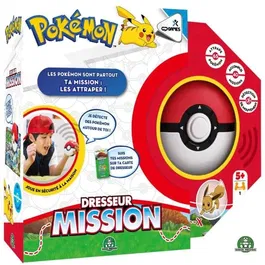 Giochi Preziosi Pokémon Dresseur Mission - Jeu de société électronique - Capture tous les Pokémon - Dès 5 ans - Jusqu'à 4 joueurs