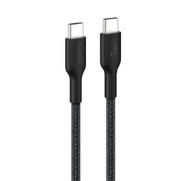 Câble USB vers Lightning Belkin CAB025HQ2MBK Noir 2 m