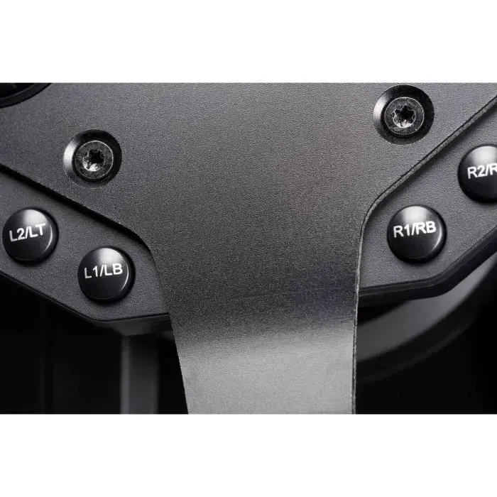 Subsonic GS950-X Volant de Course Gaming, 900°, Levier de Vitesse Manuel, Pédalier 3 Pédales, Palettes, Compatible Xbox Series X/S, PS4, Xbox One, Gran Turismo, Forza