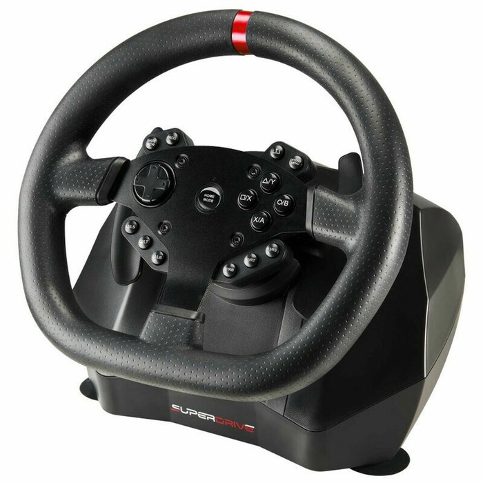 Subsonic Superdrive GS950-X - Volant de course 900° avec levier de vitesse et pédalier Subsonic Superdrive GS950-X - Volant de course 900° avec levier de vitesse et pédalier