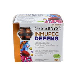 MARNYS Inmupec Defens 20 Vials Complément Alimentaire Système Immunitaire Vitamines B C E