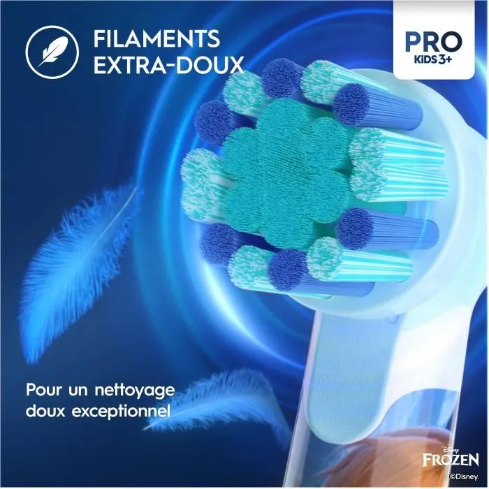 Oral-B Brosse à Dents Électrique Enfants Frozen Vitality Pro 103 KiF / 772409 - Bleue