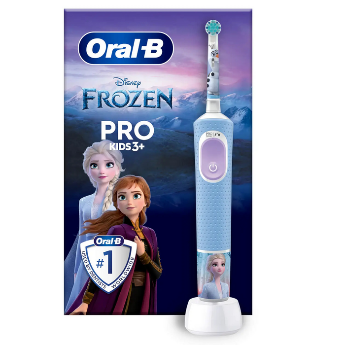 Oral-B Pro Kids +3 Frozen Brosse à dents électrique enfant Bleu