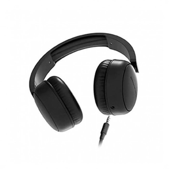 ENERGY SISTEM Soundspire Black 457601 - Casque audio binaural filaire avec microphone, jack 3.5 mm, noir, circumaural ENERGY SISTEM Soundspire Black 457601 - Casque audio binaural filaire avec microphone, jack 3.5 mm, noir, circumaural